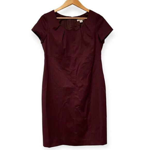 Pendleton Dresses & Skirts - Pendleton Petite Purple Full Zip Back Casual Wool Blend Dress Size 10P